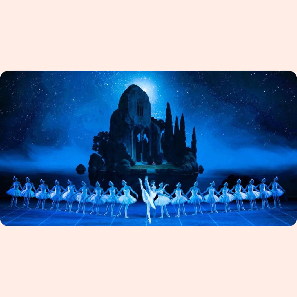 Swan Lake at Teatro dell'Opera di Roma in Italy